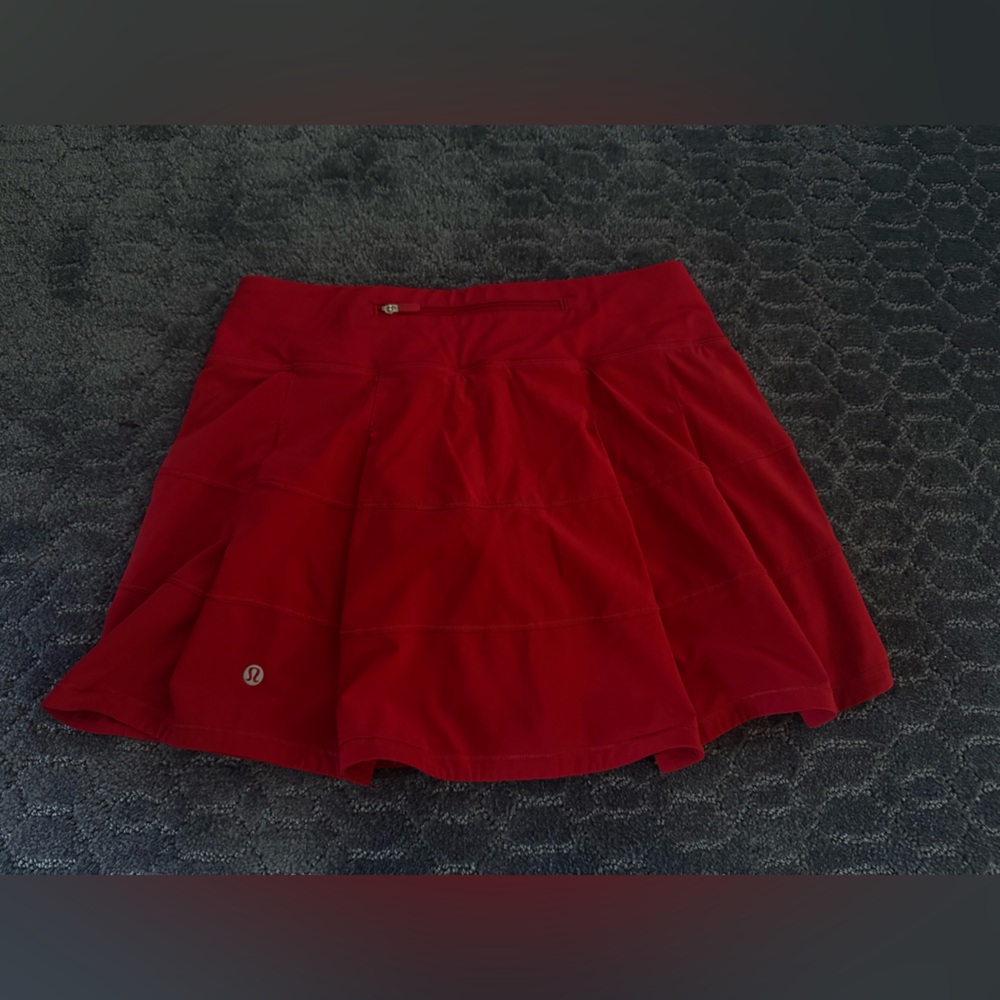 lululemon athletica Red Skirt